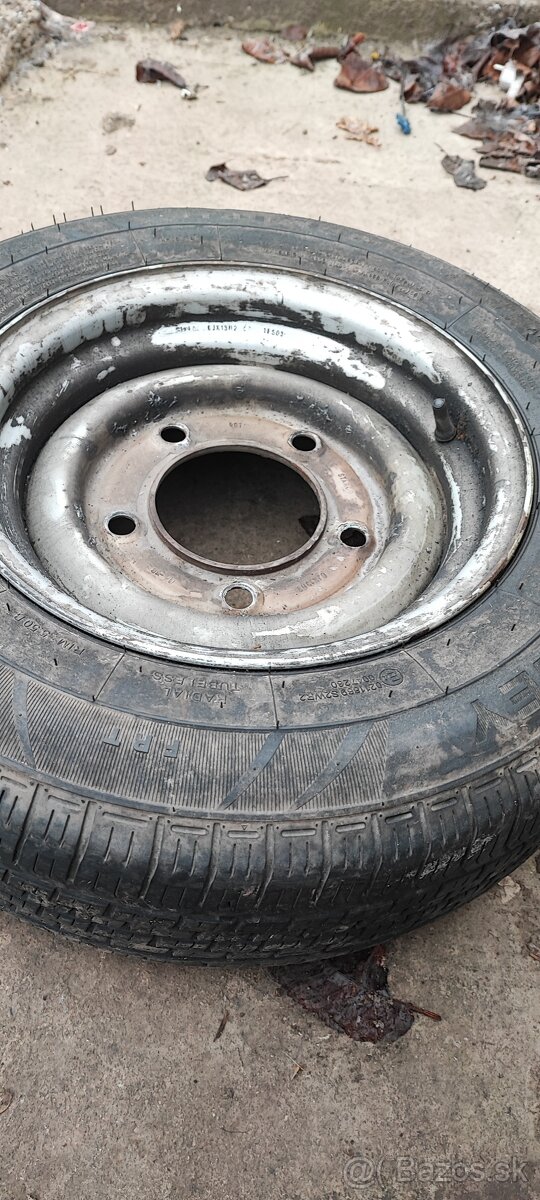 Koleso disk príves 5x165r13 starco