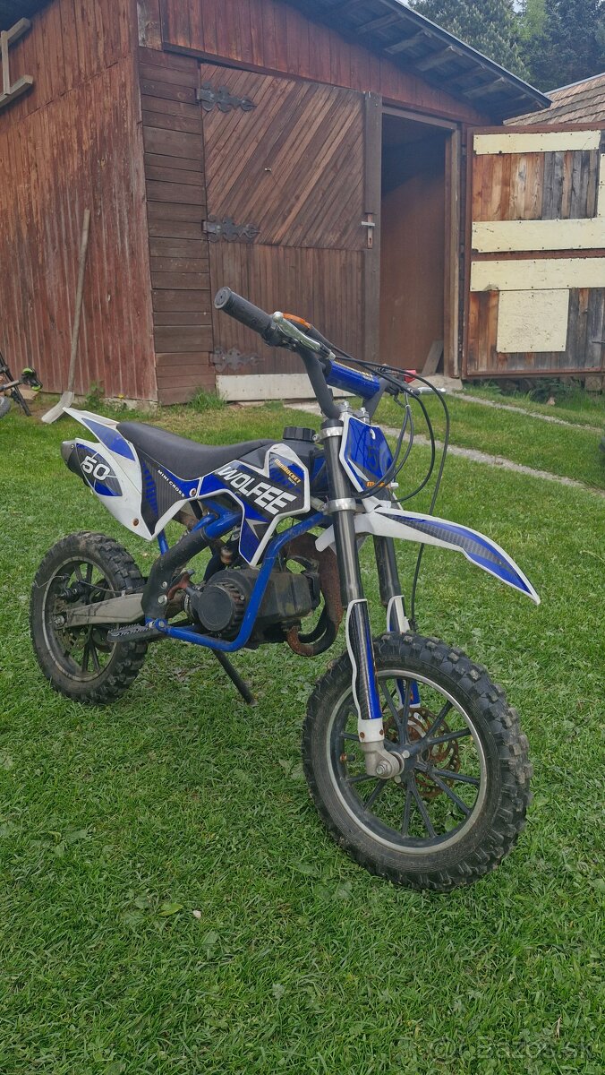 Minicross Gazelle 49ccm pitbike