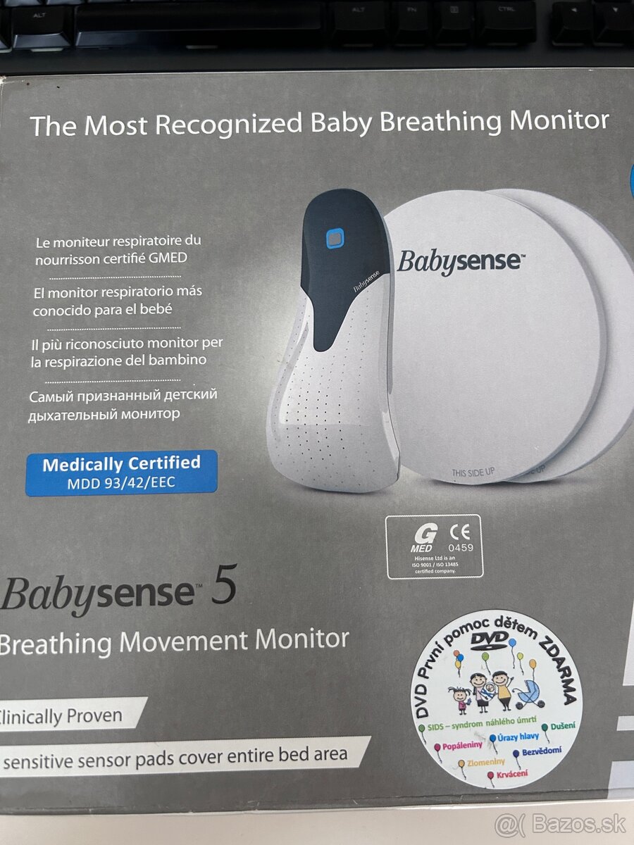 Babysence 5 monitor dychu