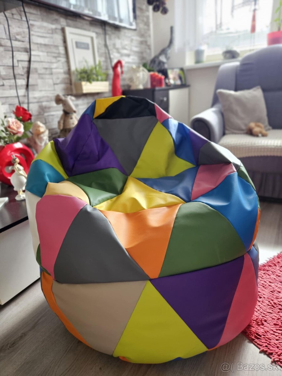 Predám farebný sedací vak / bean bag
