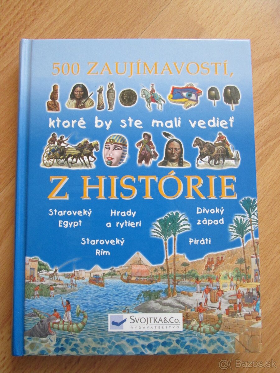 Predám knihu 500 zaujímavostí z histórie