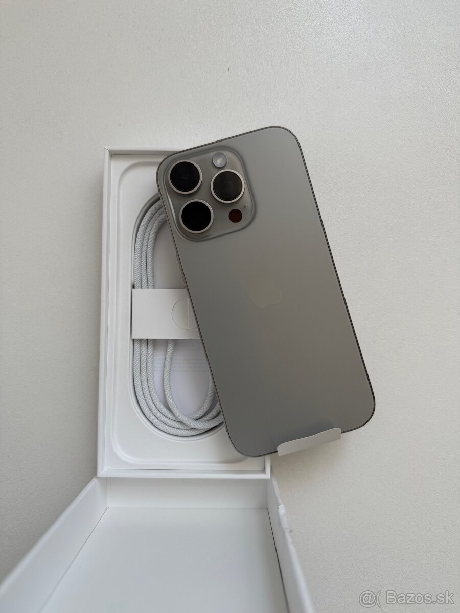 iphone 16 pro 256gb natural titan novy