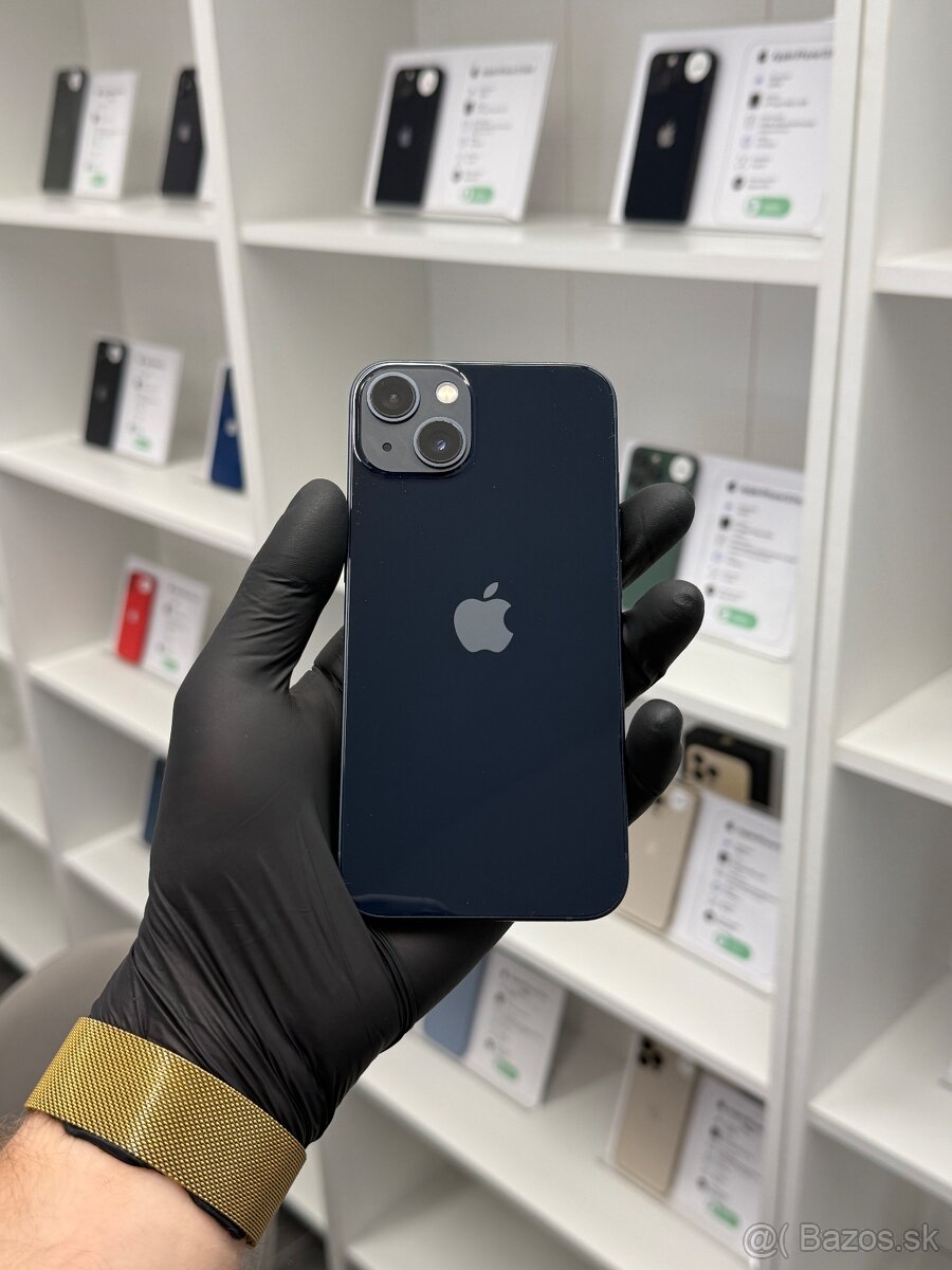 ZÁRUKA 2 ROKY / Apple iPhone 13 256GB Midnight, 100%
