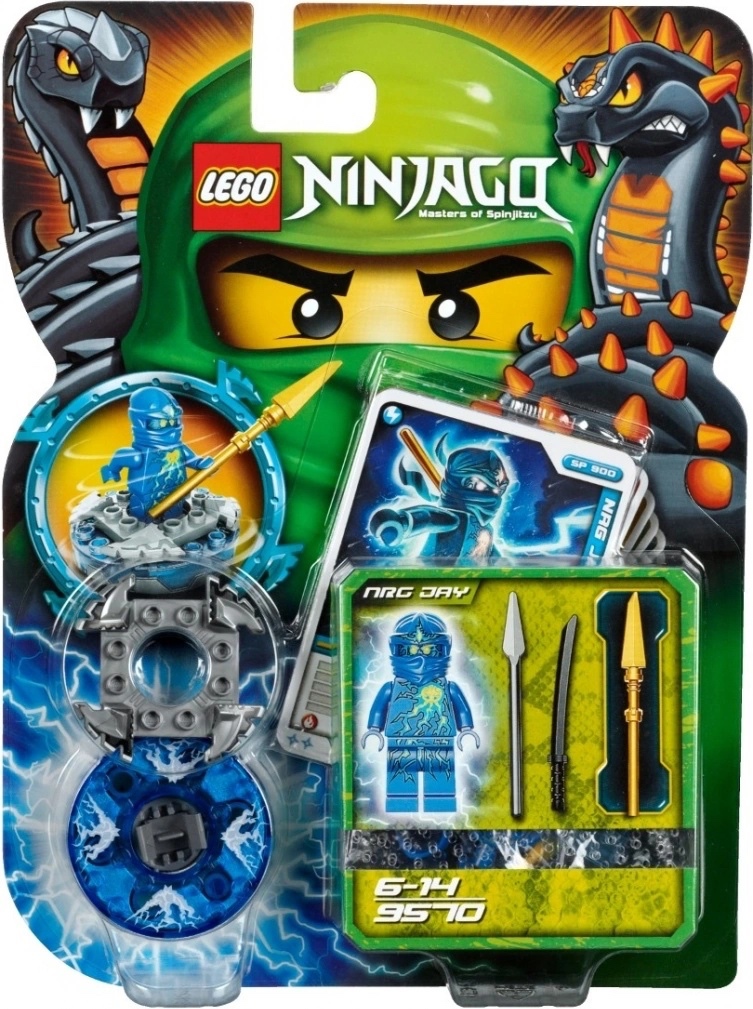 Lego Ninjago NRG Jay 9570