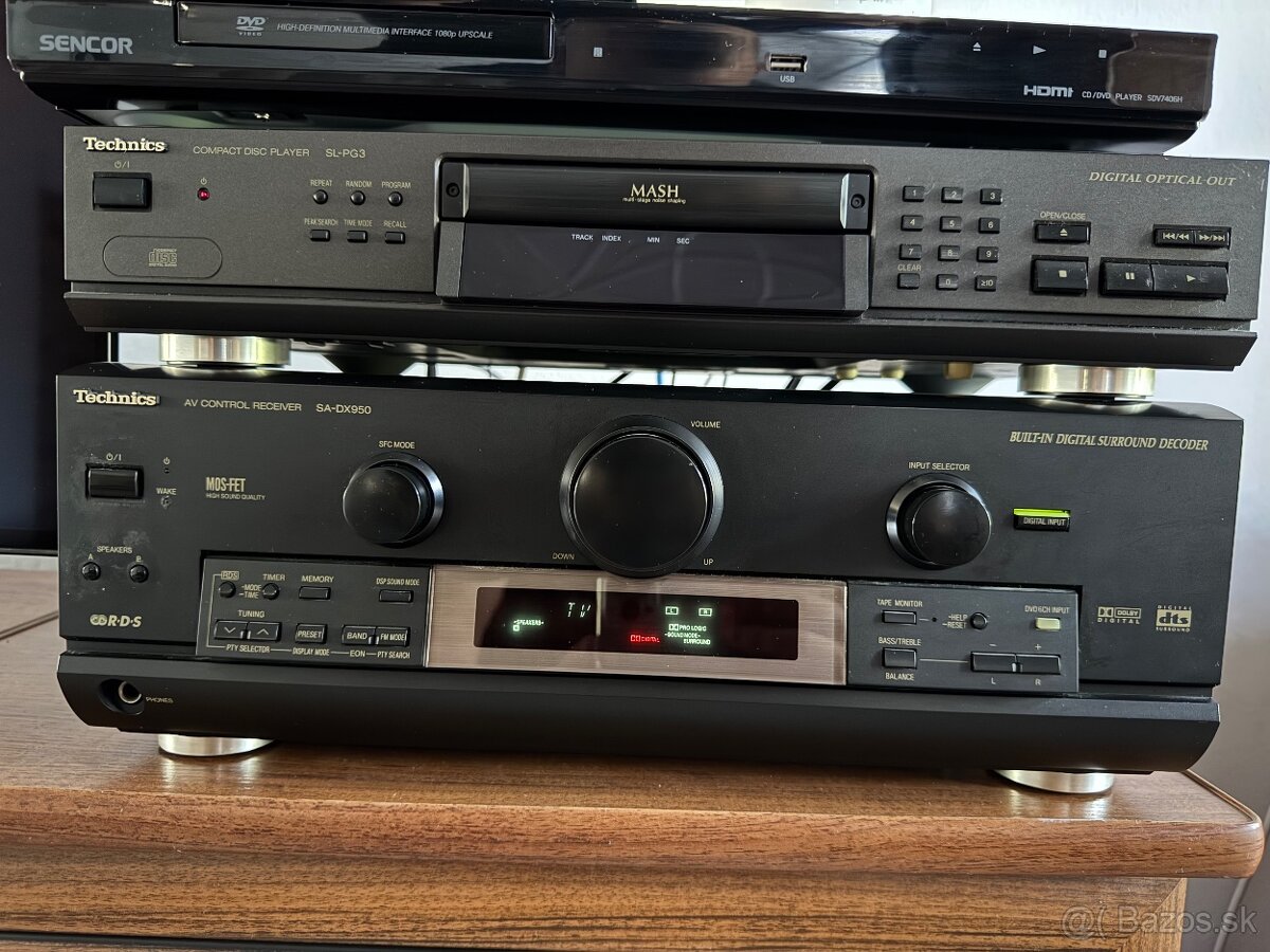 Predám Technics SL-PG3 a SA-DX950