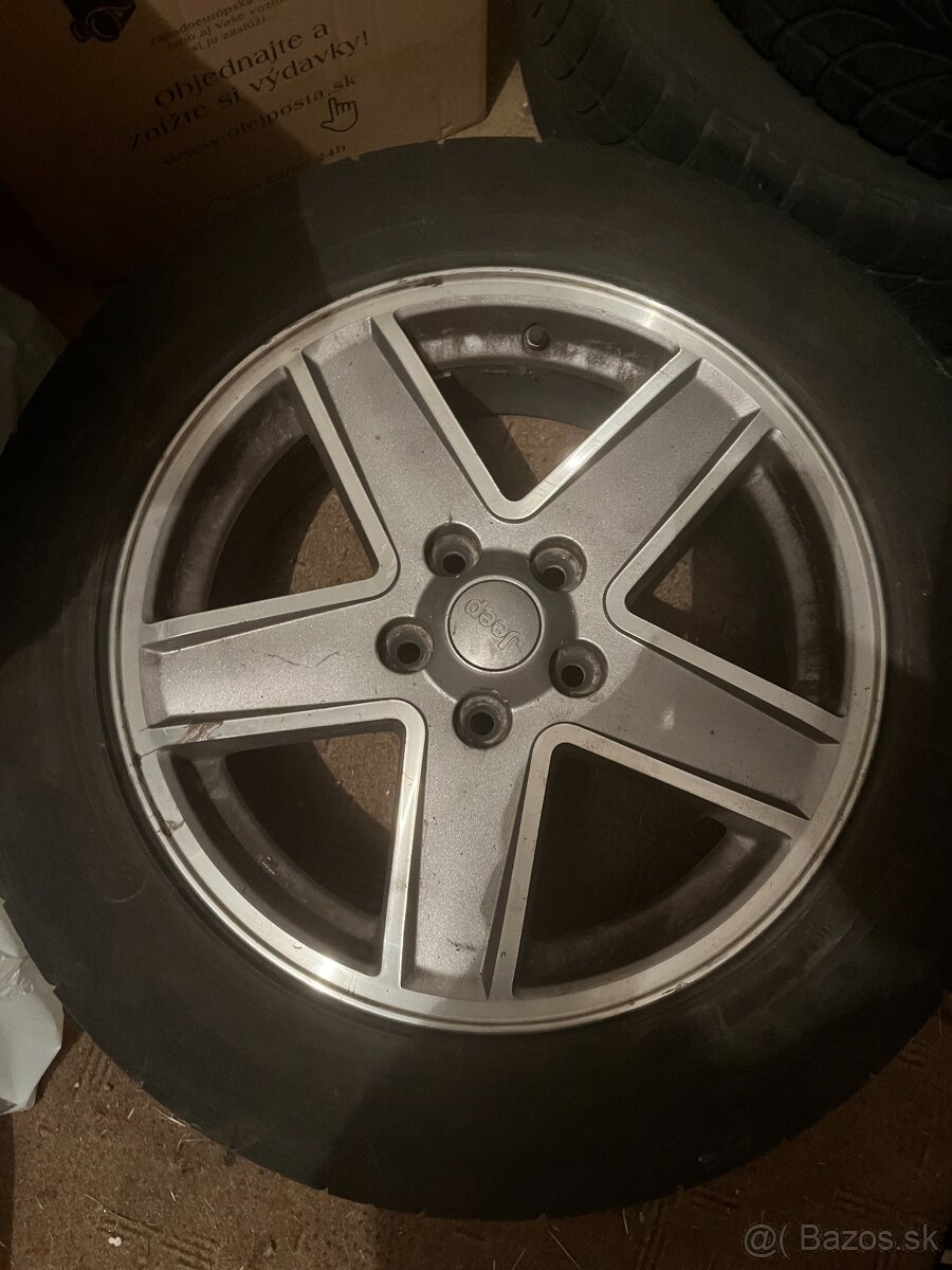 Sada diskov 5x114,3 R17 original JEEP