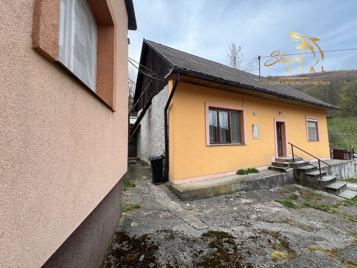 REZERVOVANÉ - Chalupa pri potôčiku / Nová Baňa