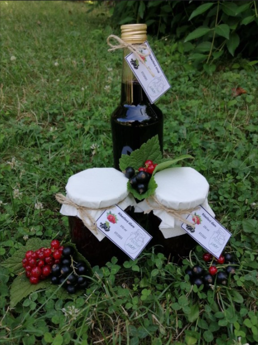 Ríbezľový džem a sirup
