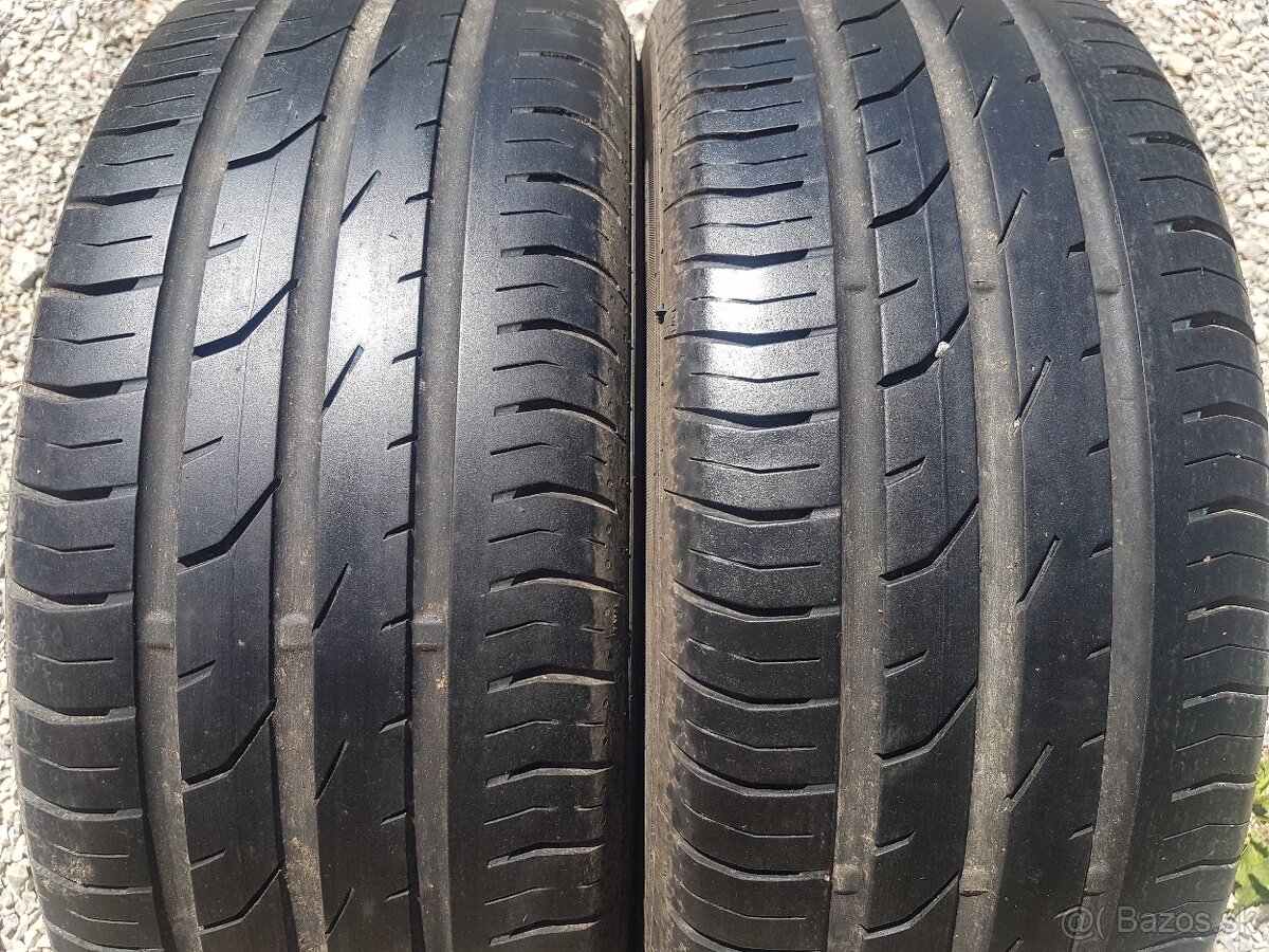 195/55 r15 letné pneumatiky 2ks Continental