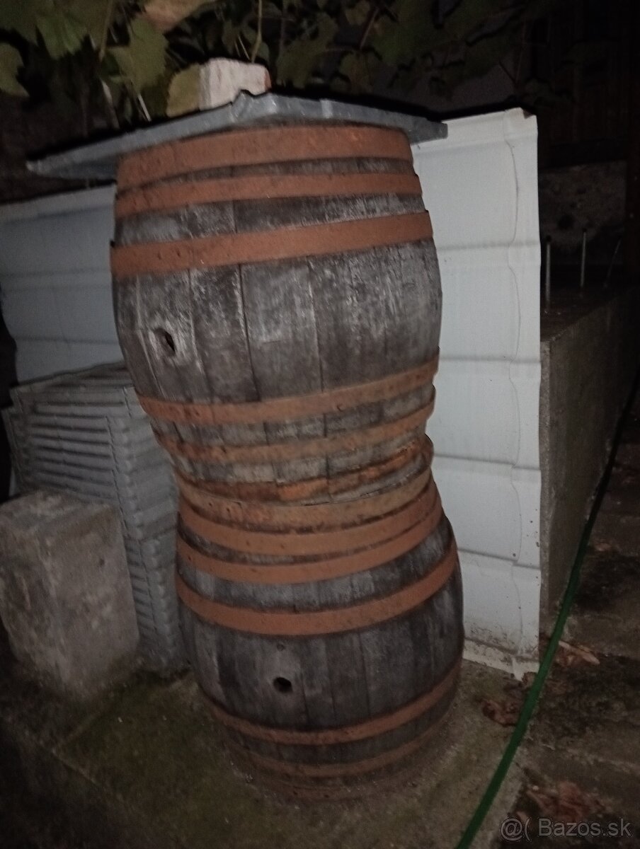 Predám dubové sudy