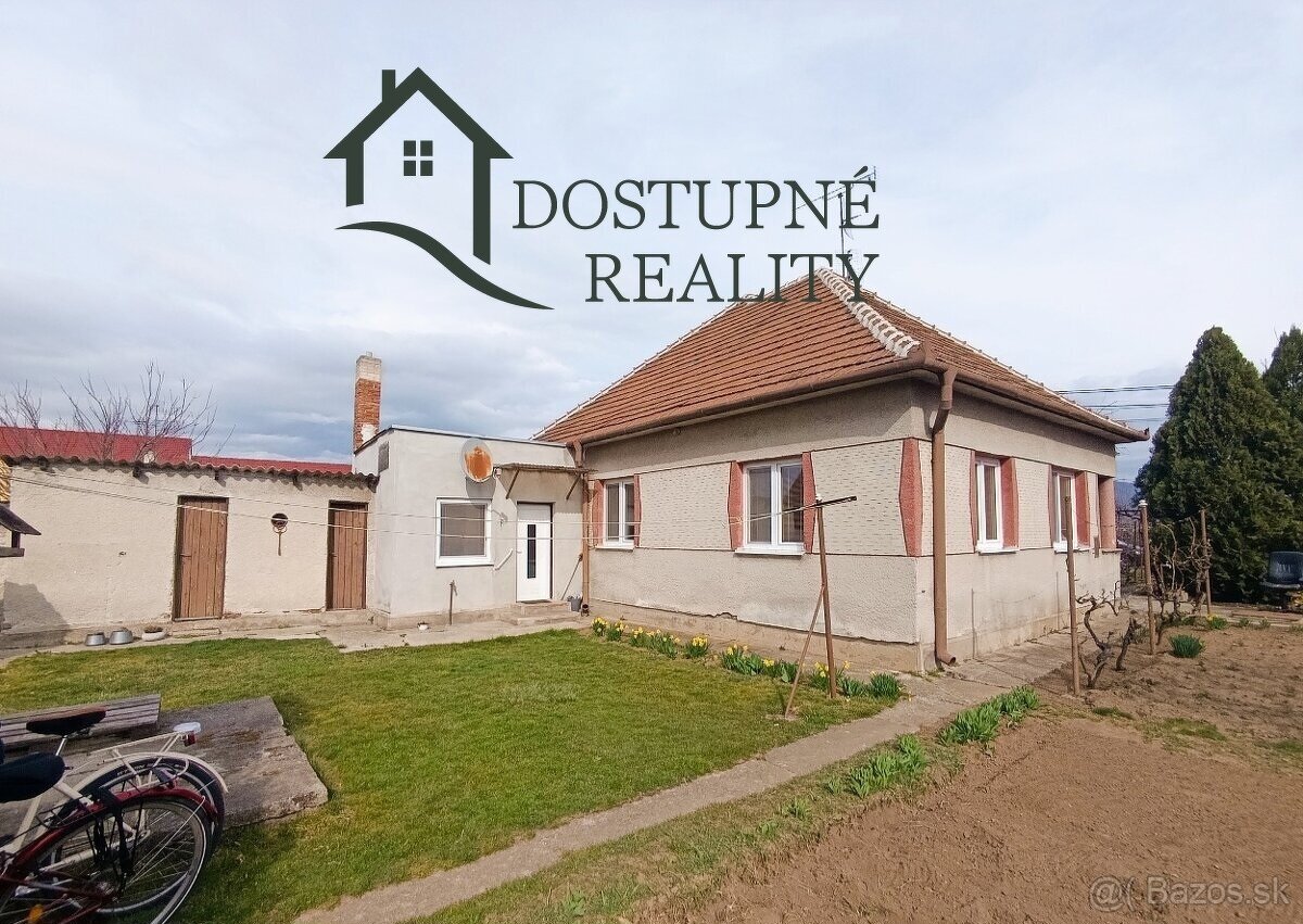 Na predaj 4izbový zachovalý RD- Hrušovany