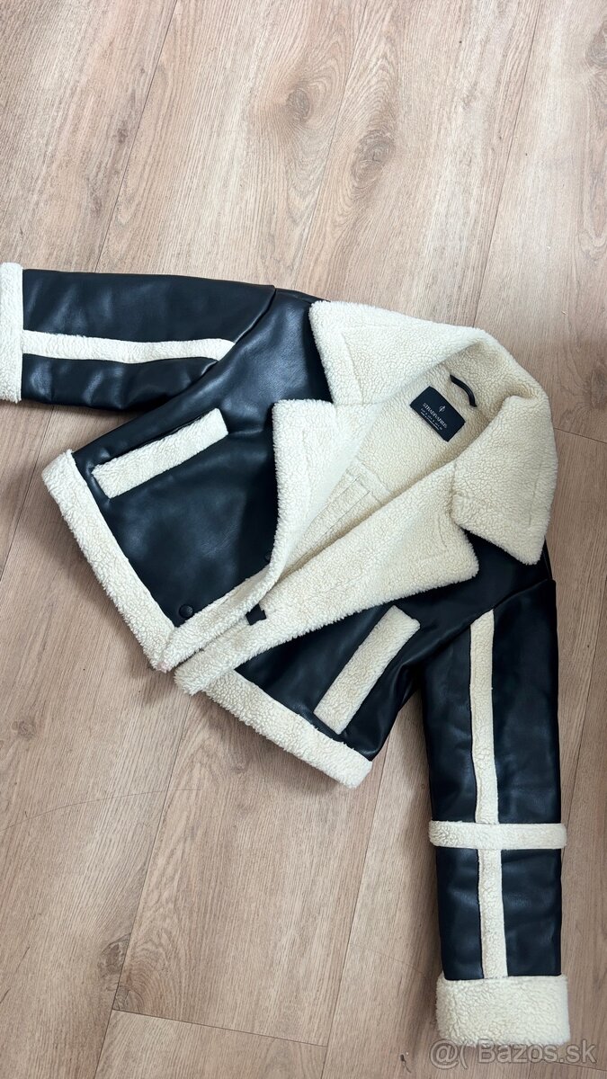 Tepla kožená bunda - XS/S