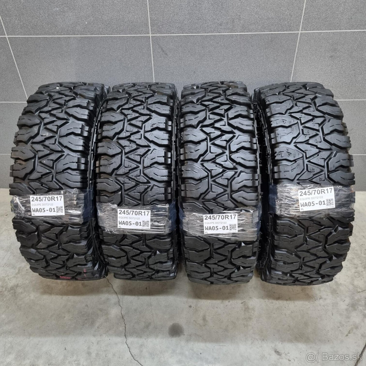 Letné pneumatiky offroad 245/70 R17 EQUIPE