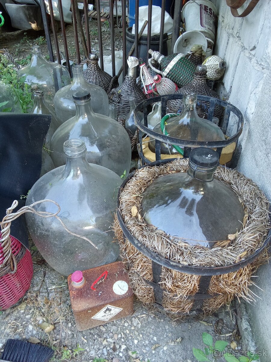 Predám demizóny na víno