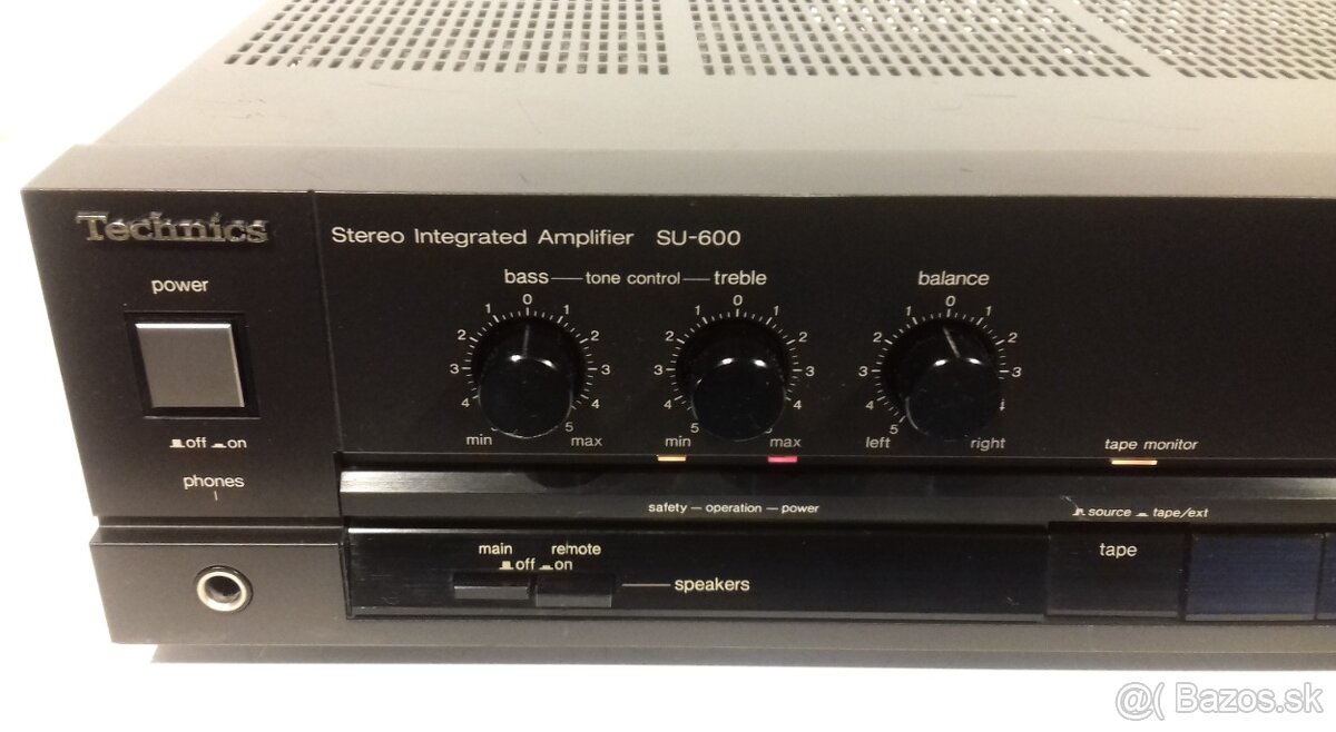 ClassA = 250W zosilnovac TECHNICS SU-600, vyroba Japan, AZ13