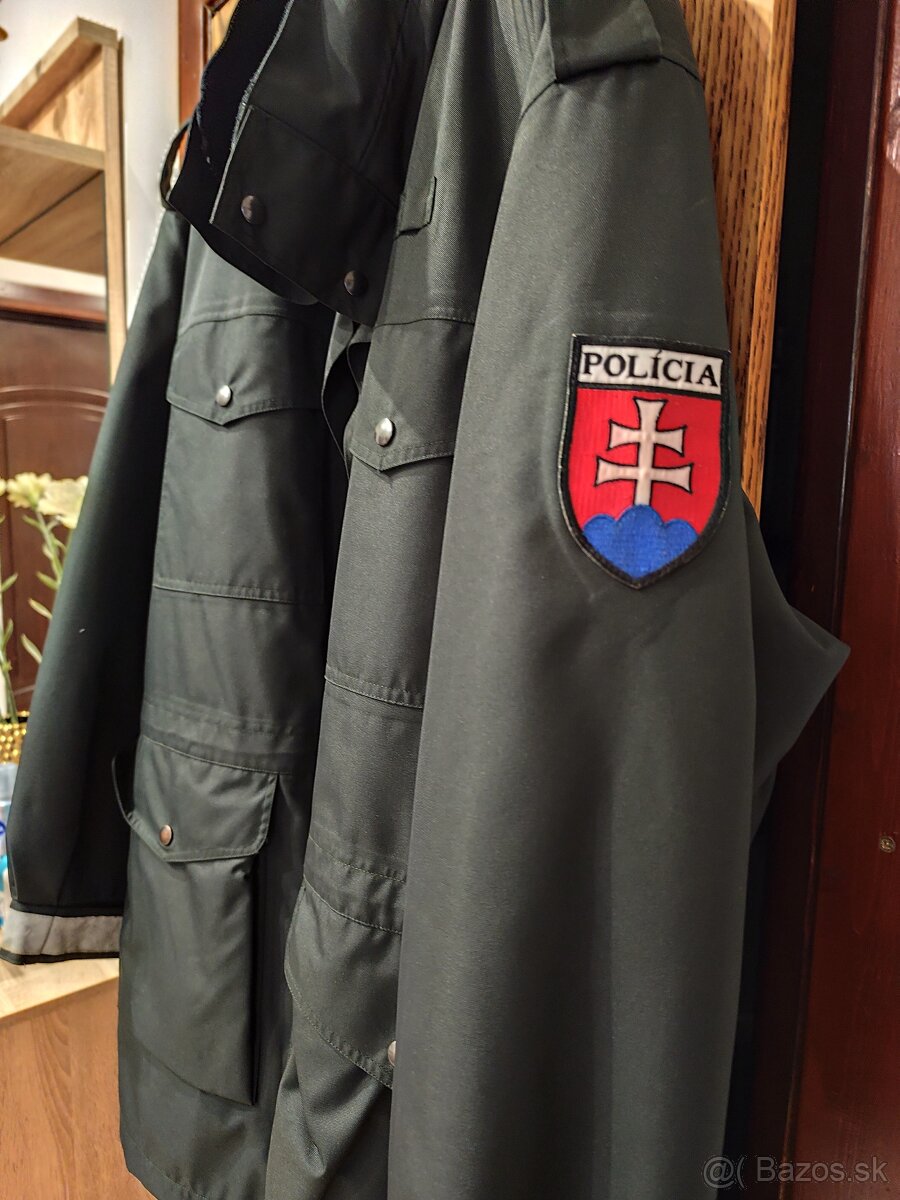 Policajná bunda 54 zimná nová