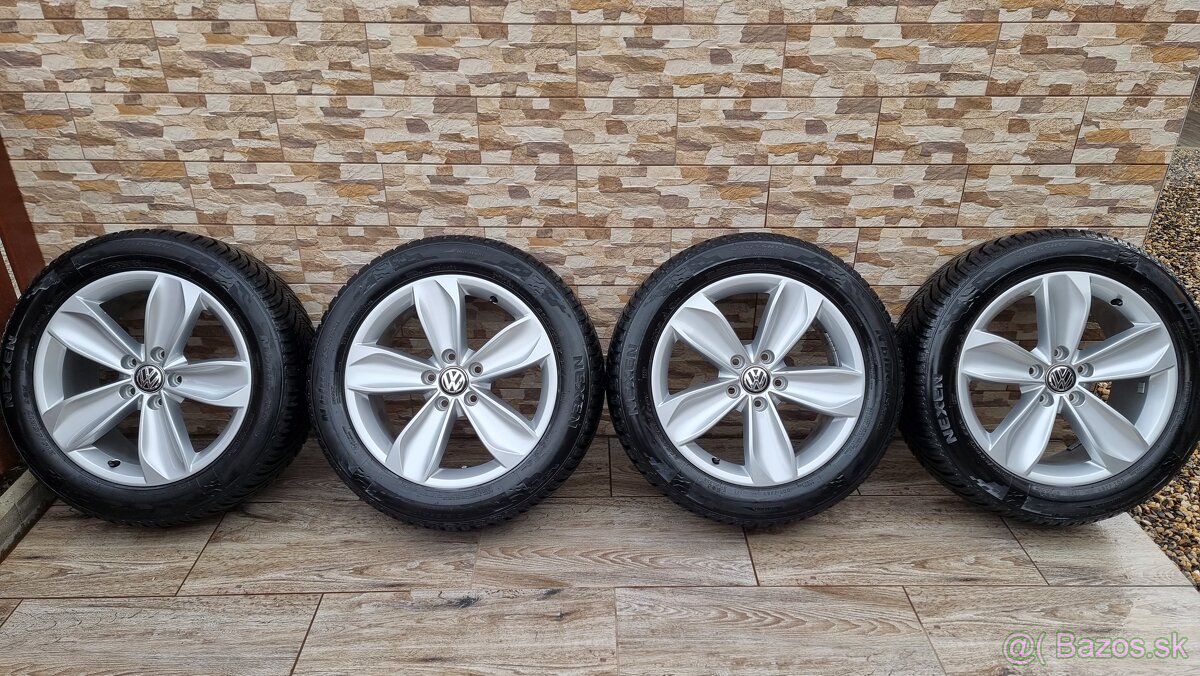 ❄️🌨 Predám VW Istanbul 5x112 R17 215/55r17 zimné/celoročné