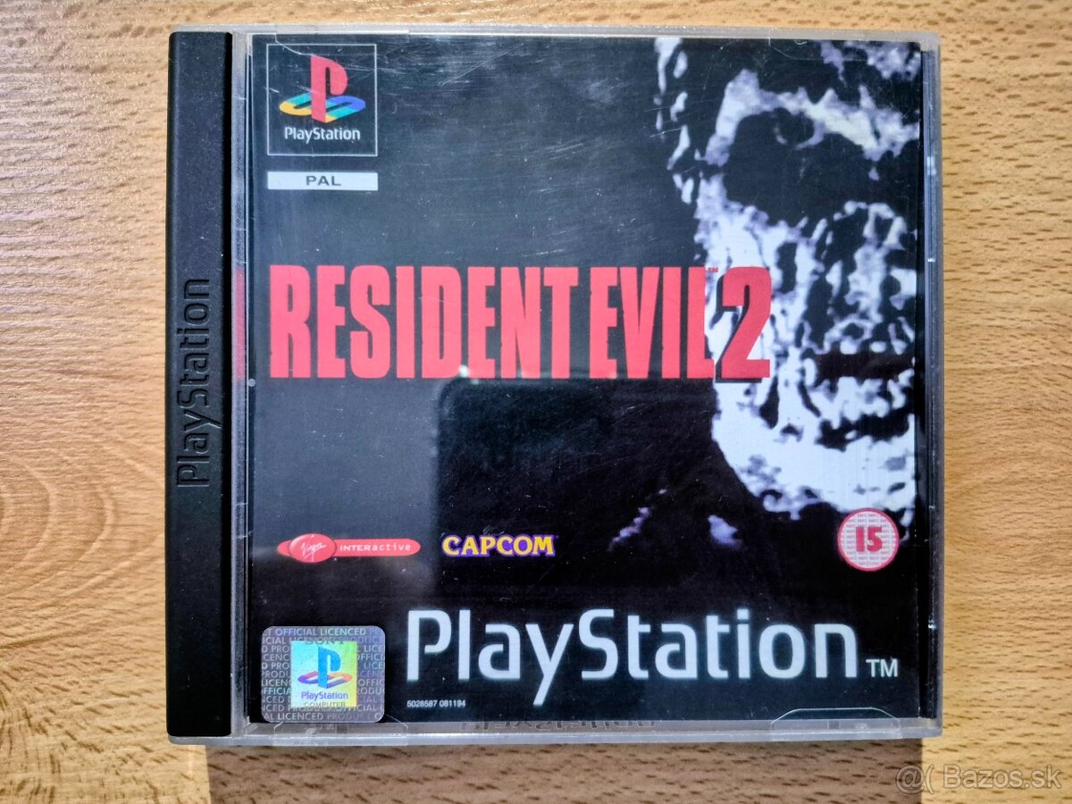 Predám hru na PS1 Resident Evil 2