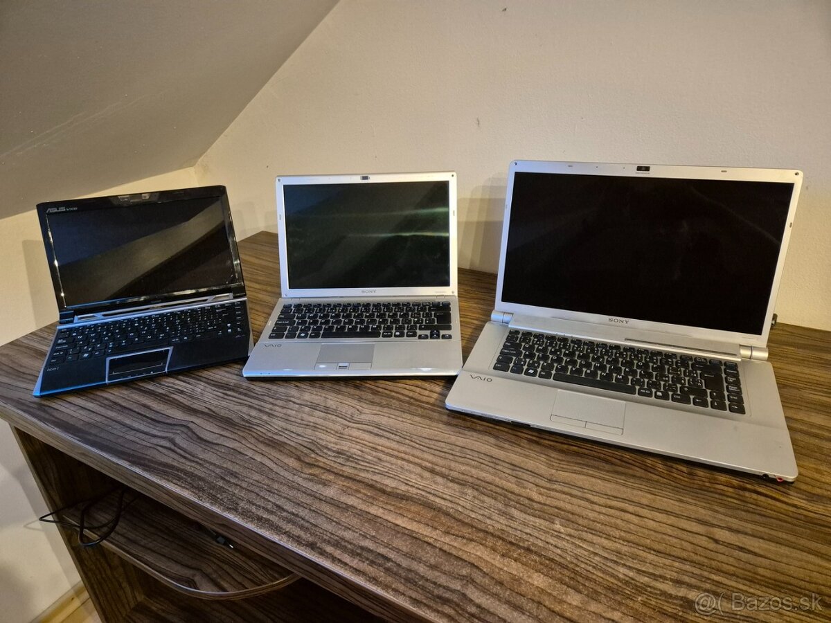Predám notebooky Sony a Asus (Lamborghini)