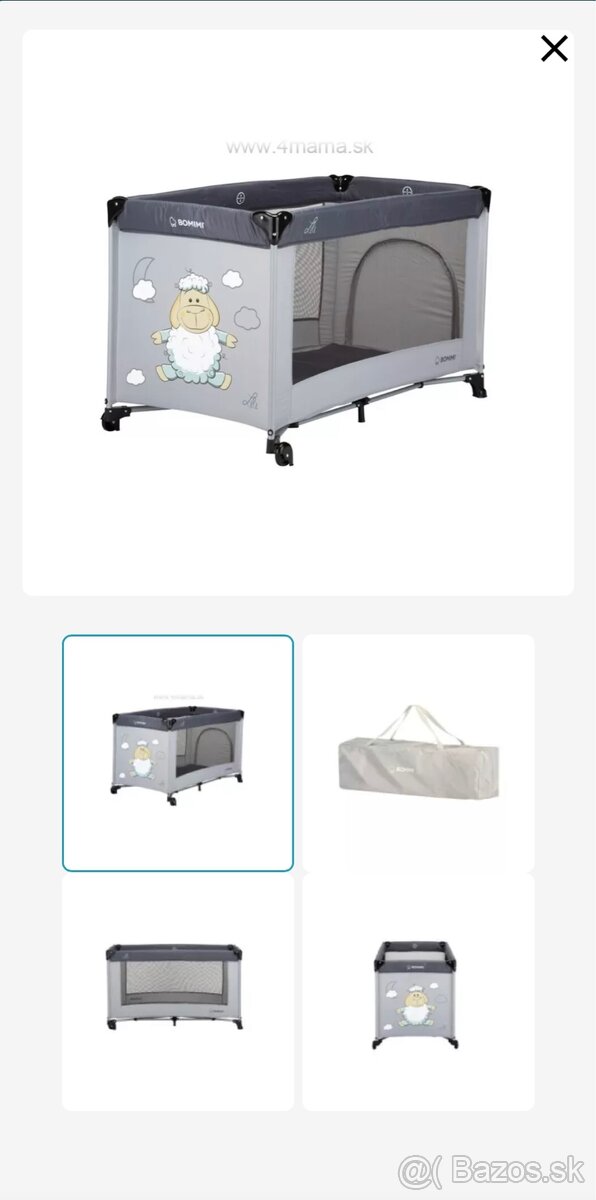 Cestovná postieľka