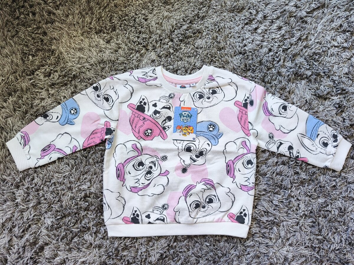 Dievčenská mikina, Paw Patrol