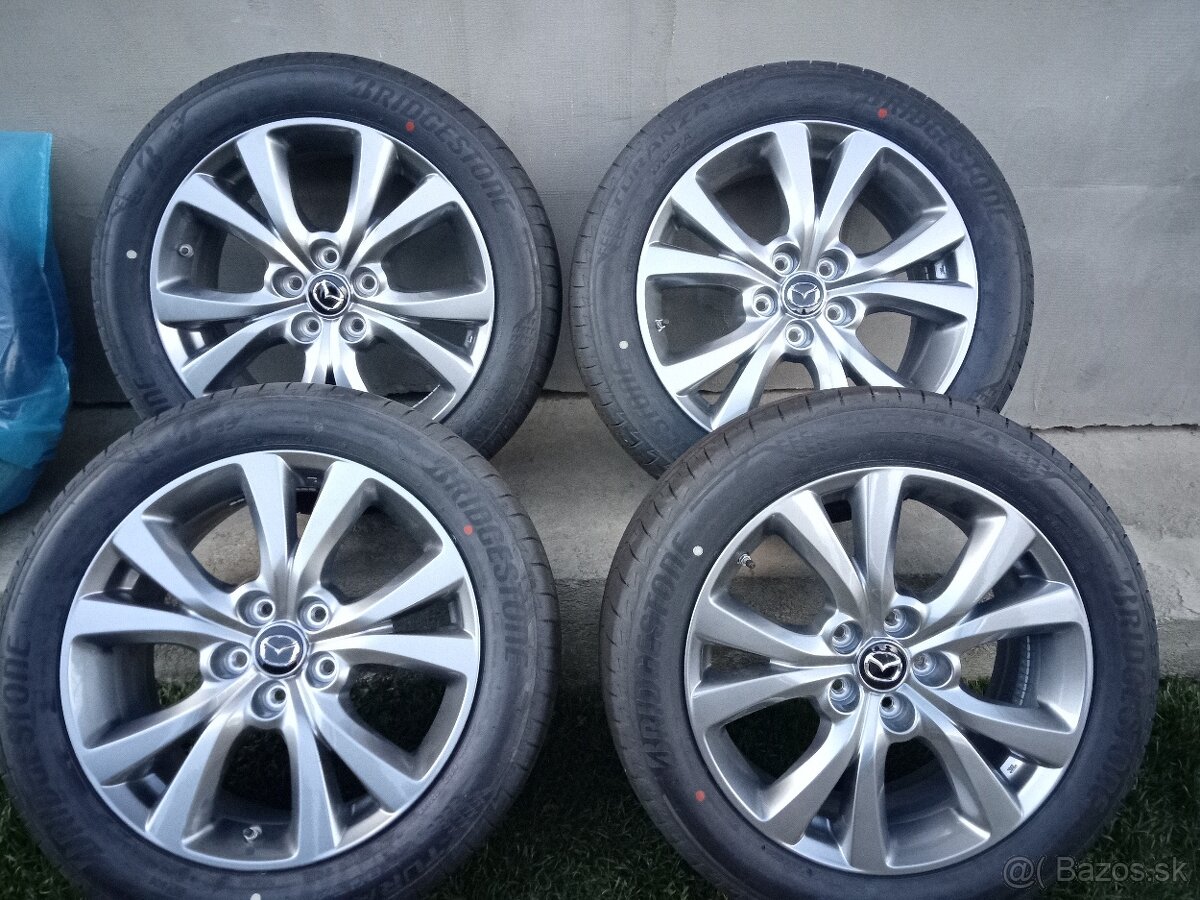 MAZDA 18"215/55 R18 ORIGINÁLNE HLINÍKOVÉ DISKY