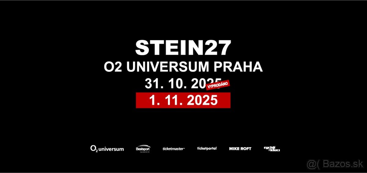STEIN 27 - PRAHA - 31.10.2025