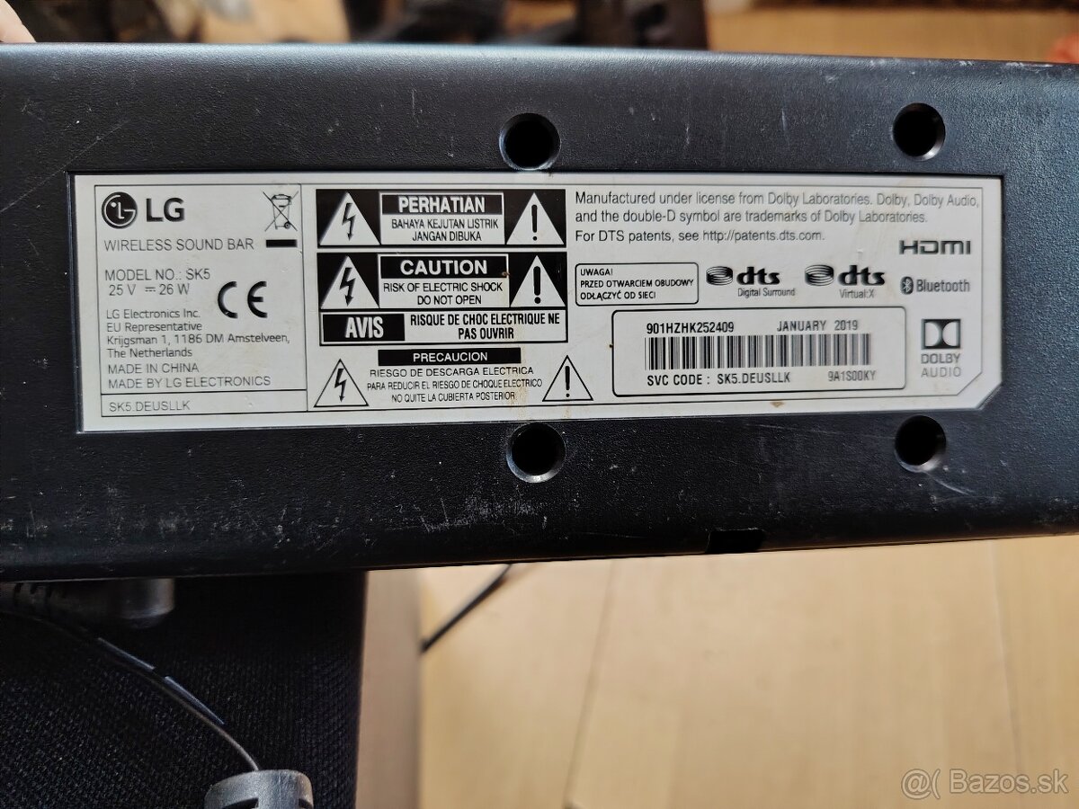 LG SoundBar SK5