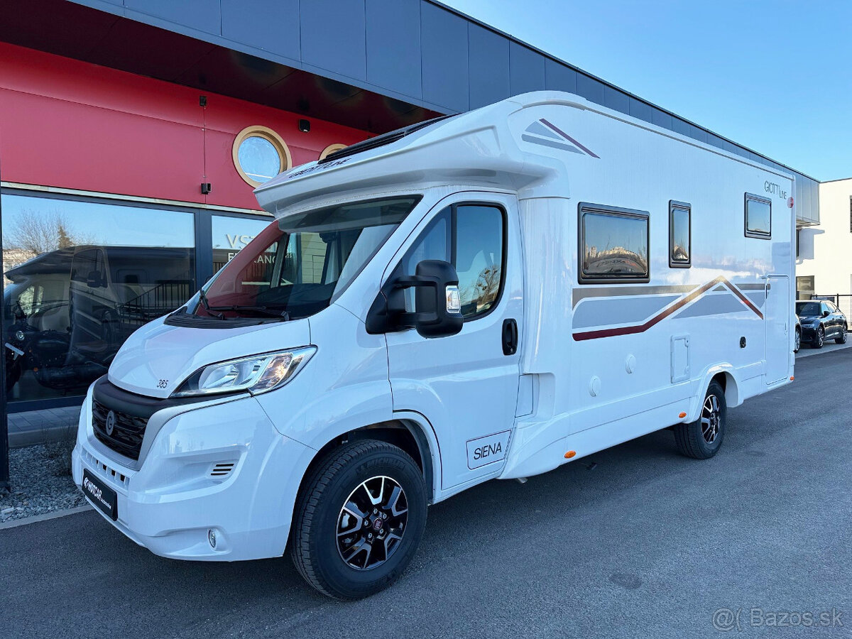 nový karavan Giottiline Siena 385 5-miestny