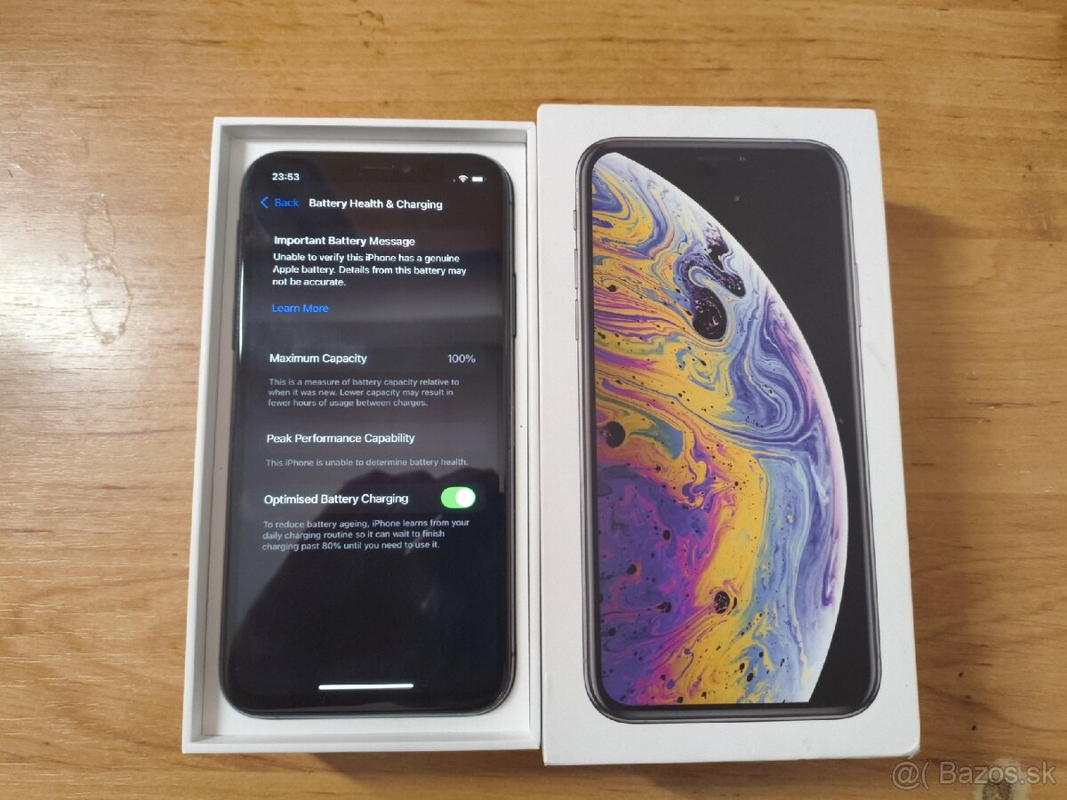 iphone xs čierny 64GB