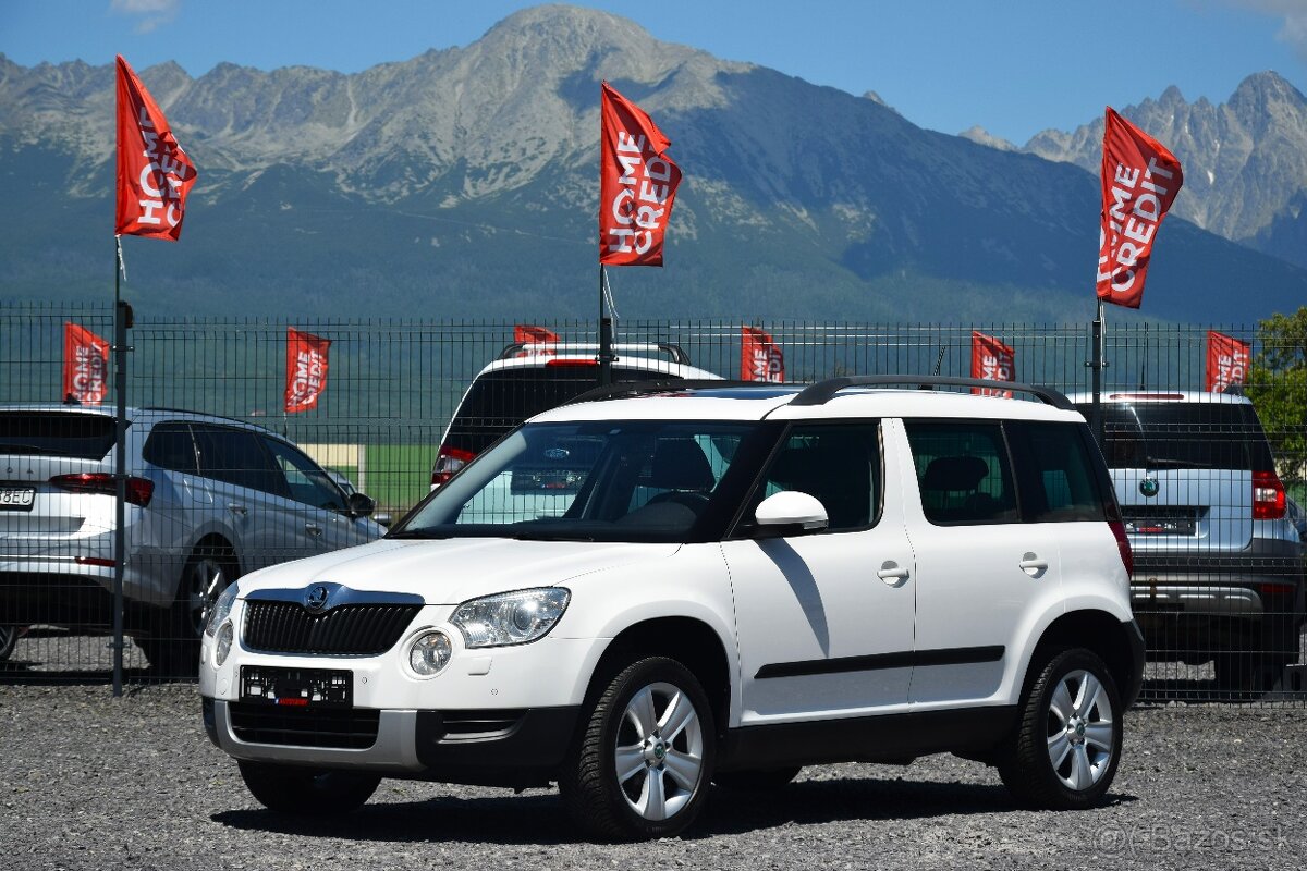 Škoda Yeti 2.0 TDI 140k 4x4 Elegance