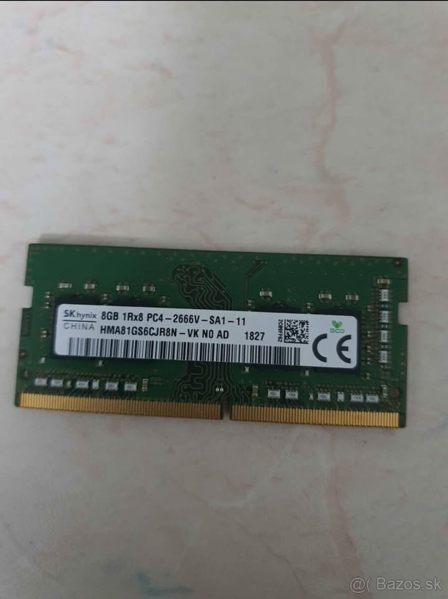 Ram do notebooku DDR4 8GB