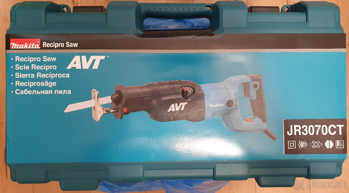 NOVÁ chvostová el. píla Makita JR3070CT (1510W)