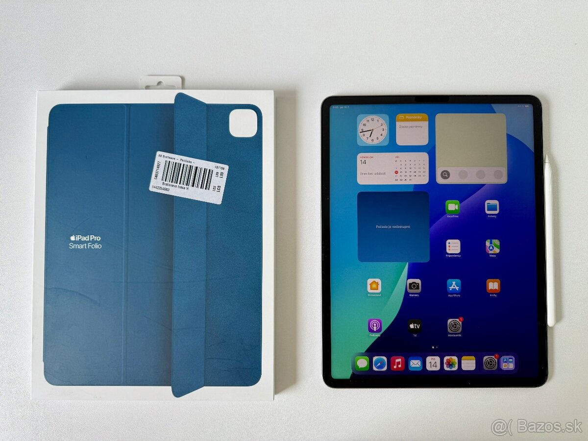 PREDAM/ VYMENIM IPAD PRO M2 12,9 / OCHRANNE SKLO/ OBAL