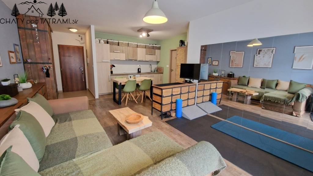 Útulný 2i byt pri lese Tále Nízke Tatry