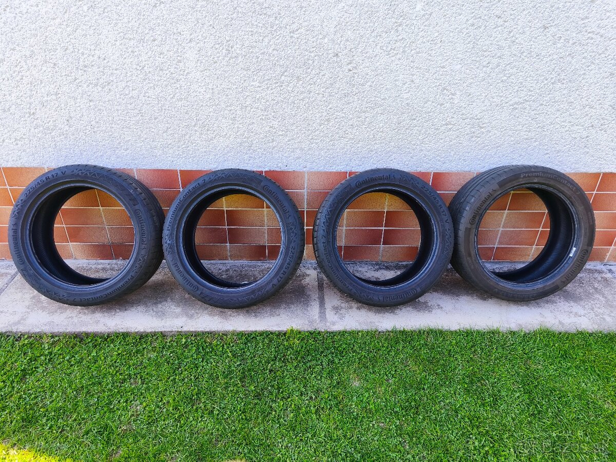 Letné pneumatiky 225/45 R17