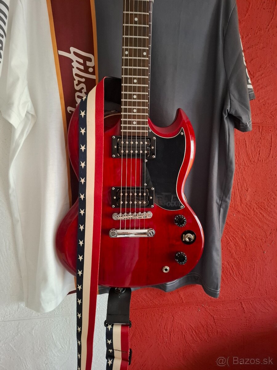 Predám  Epiphone SG, r.v. 2015 Semic - Kórea.