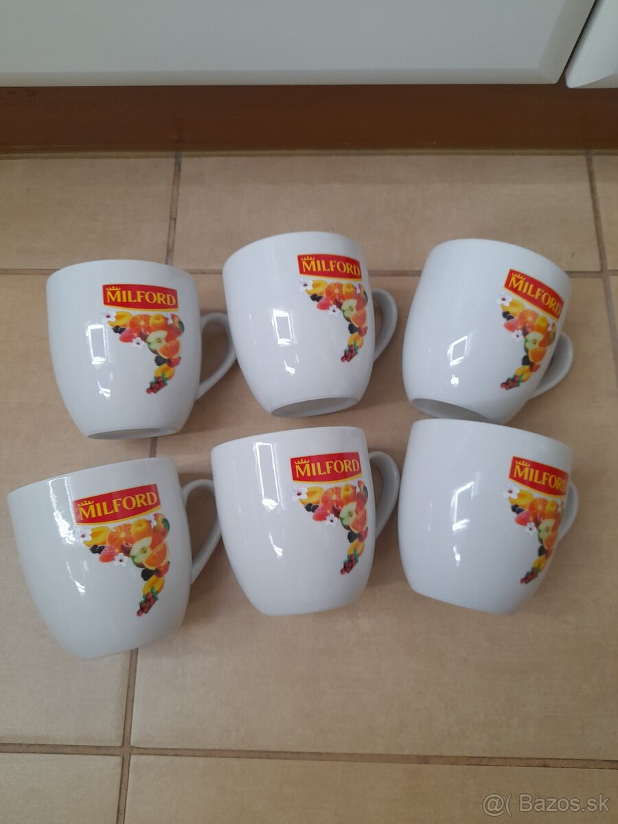Hrnceky nove veĺke 6 kusov za 13€