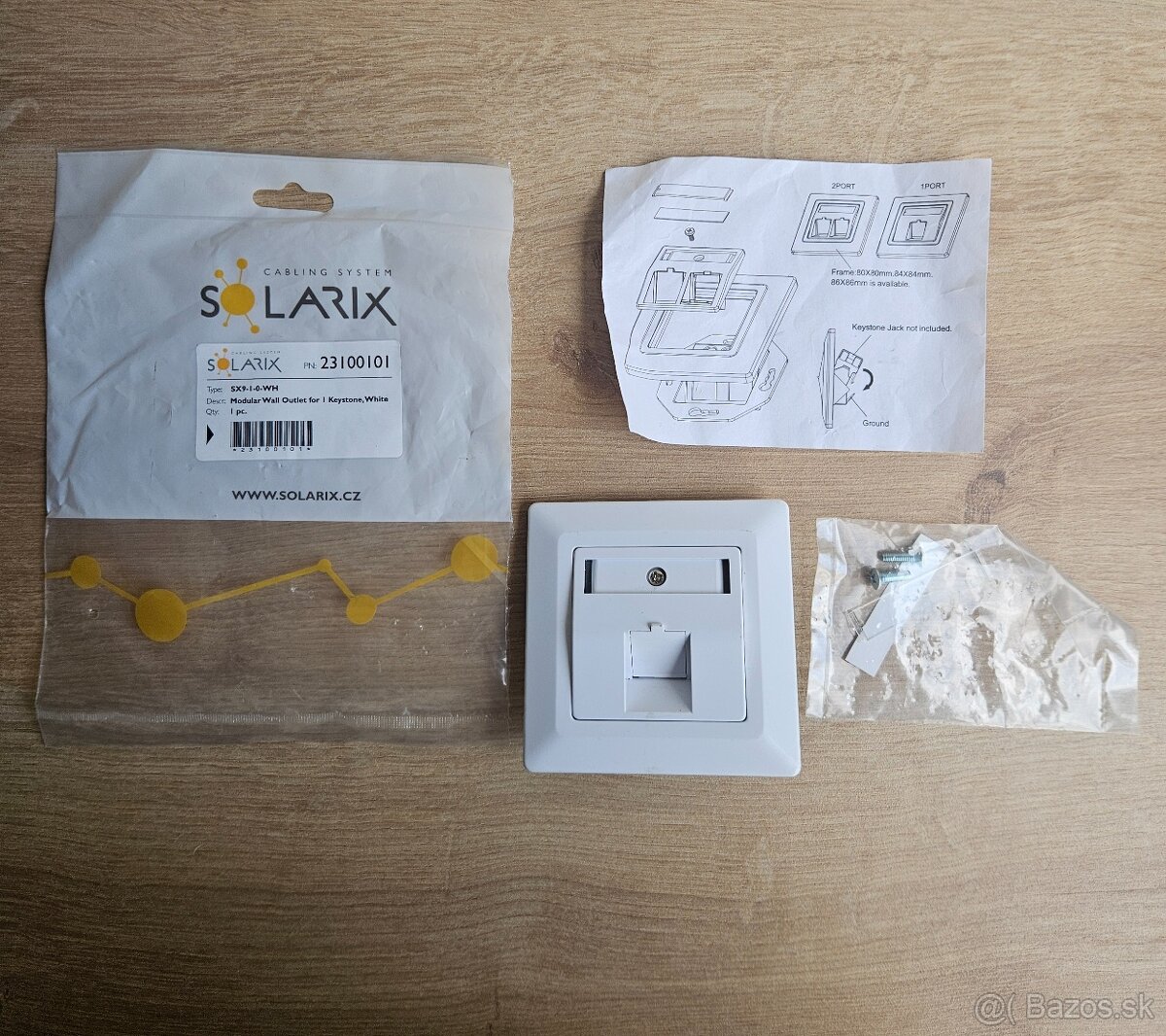 TOP: Zasuvka Solarix RJ-45
