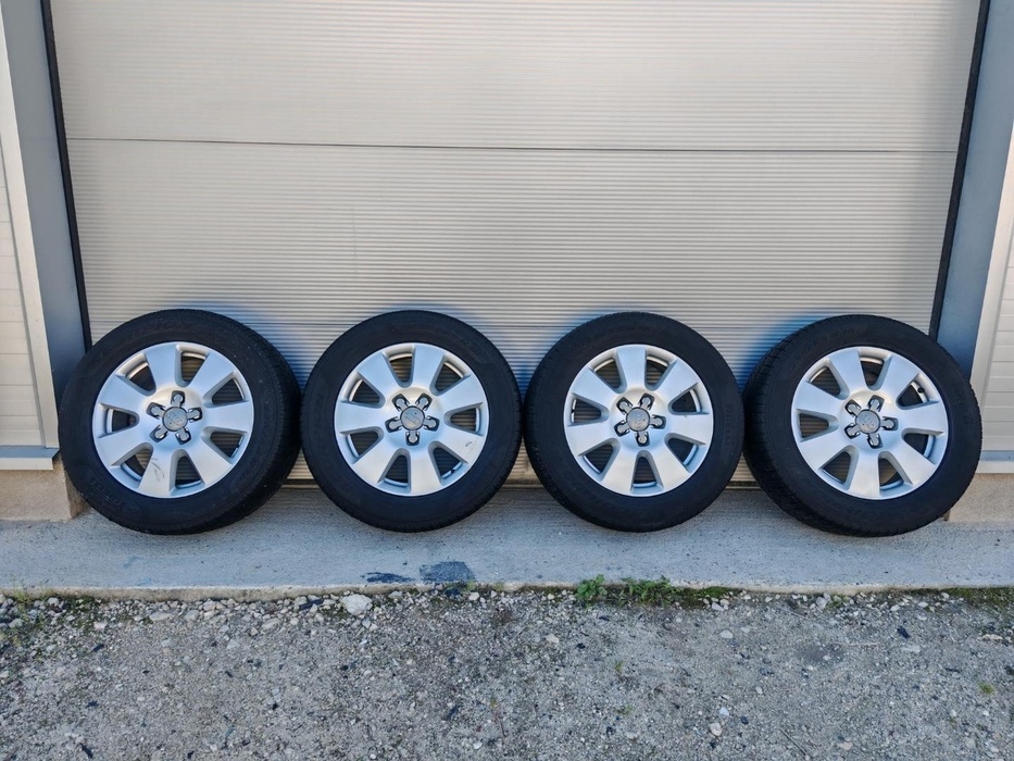 Original disky + pneu AUDI Q7, Touareg R18