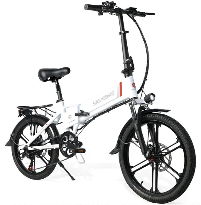 Skladací elektrický bicykel 250W 48V 20 kolesá
