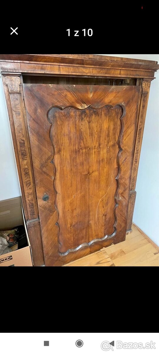 Starožitna almara bidermaier