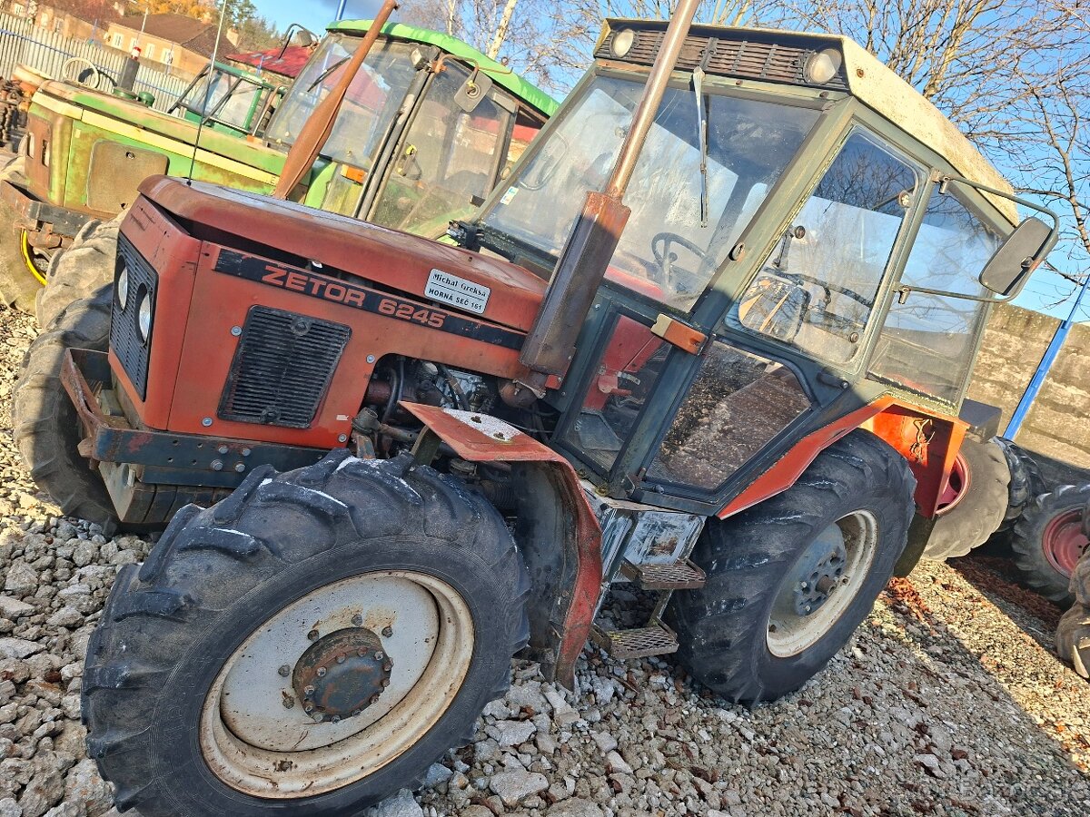 PREDAM TRAKTOR ZETOR 6245 S TP A SPZ KUPOVANY NA SK