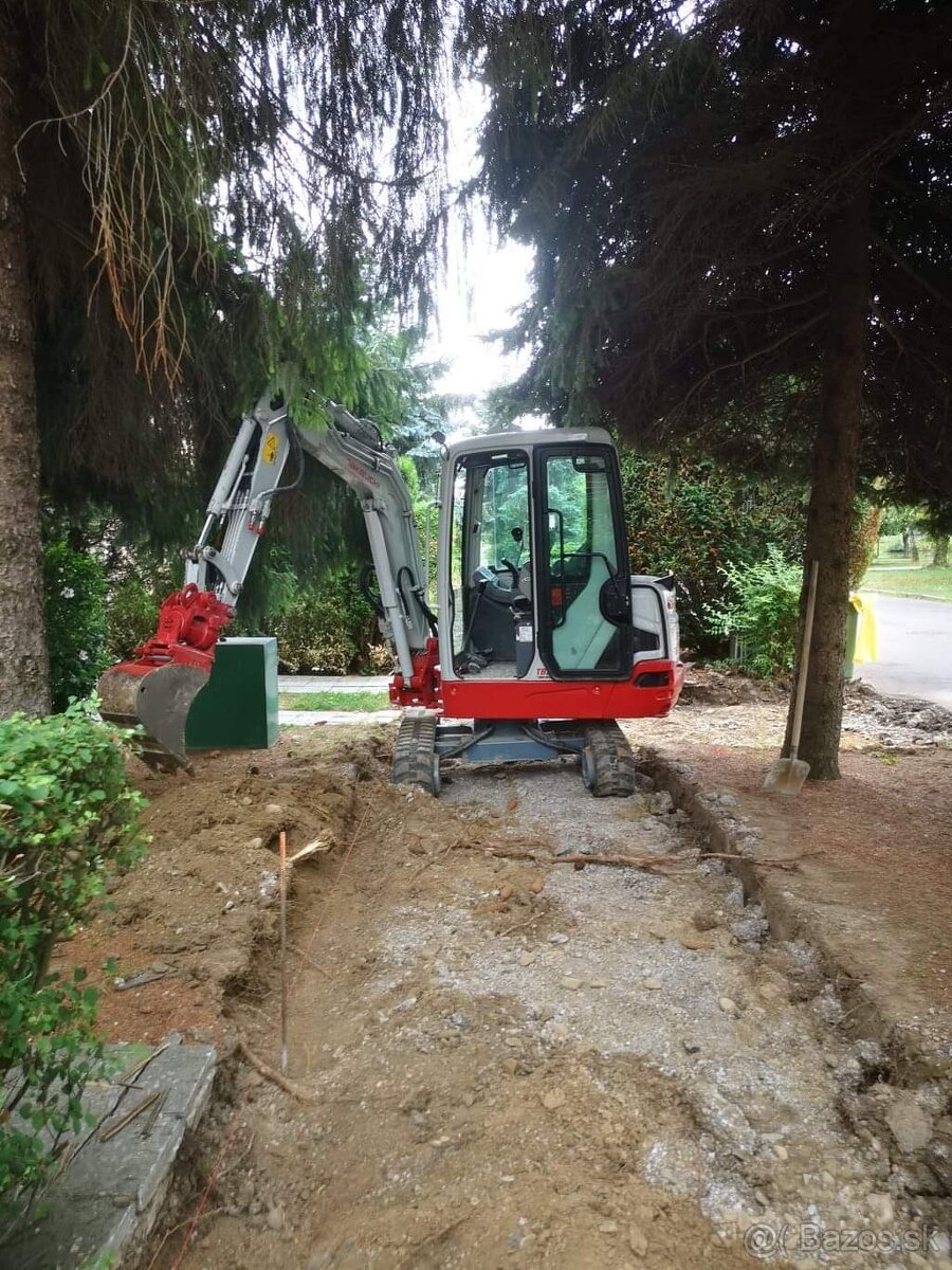 Zemné a výkopové práce