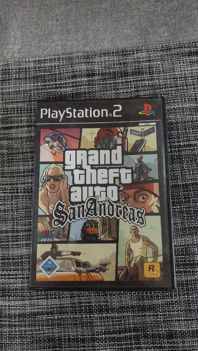 Grand Theft Auto San Andreas PS2