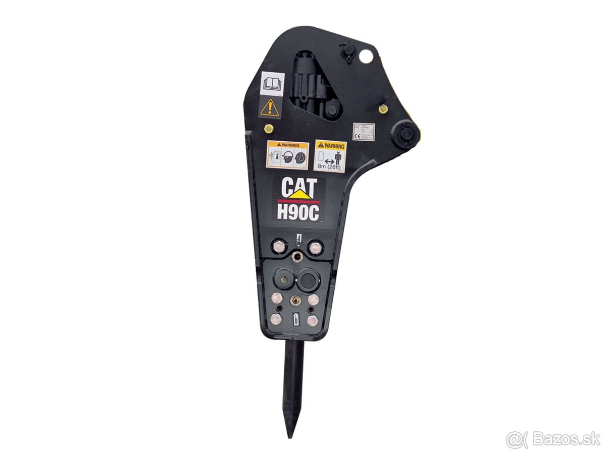 Kúpim kladivo na traktorbager CAT