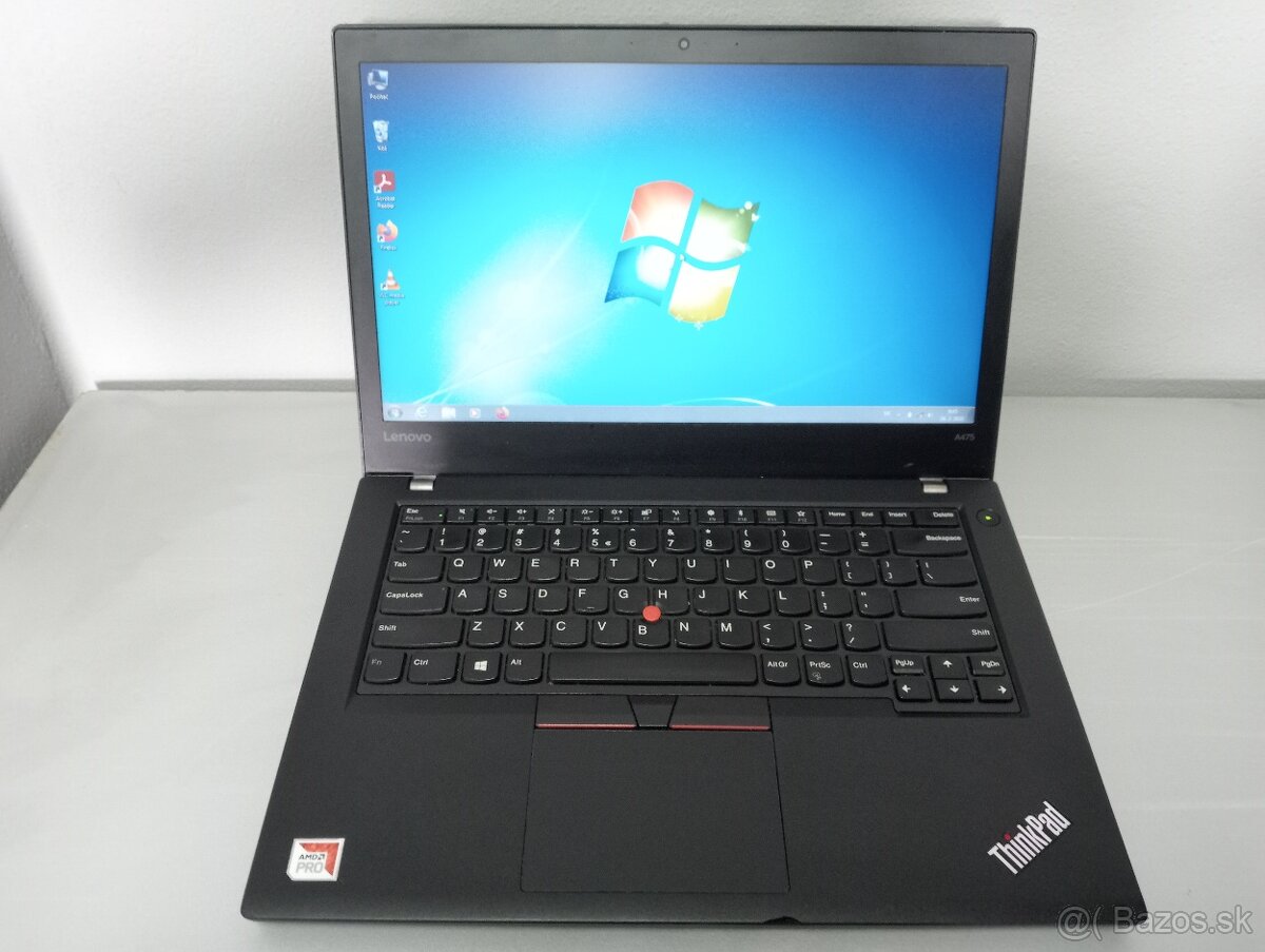 predám notebook LENOVO THINKPAD A475 , Windows 7
