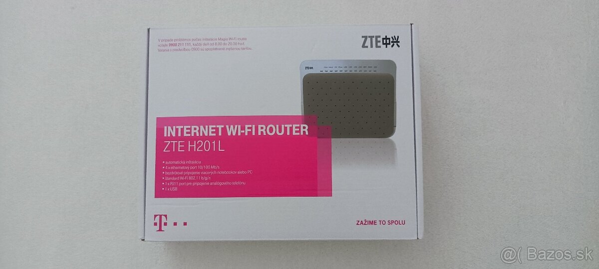 Internet wi-fi router ZTE H201L