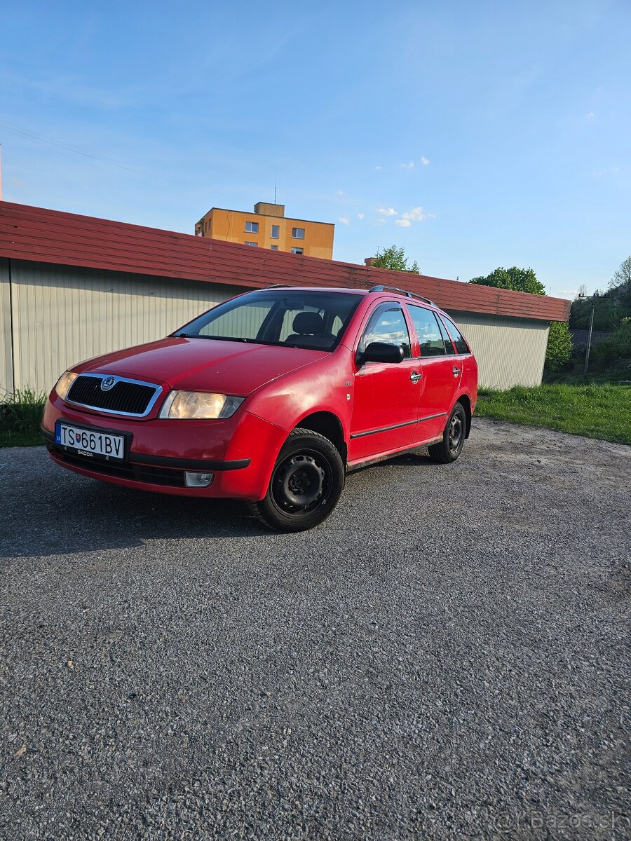 Skoda Fabia Combi 1.4 MPI - 50kw - 2002 - benzín