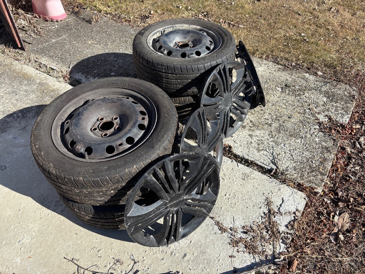 Letné pneu Matador 195/55R15 s diskami